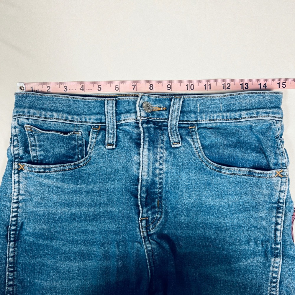 Madewell Roadtripper Stovepipe High Rise Straight Leg Blue Jeans Size 28 - Picture 6 of 8